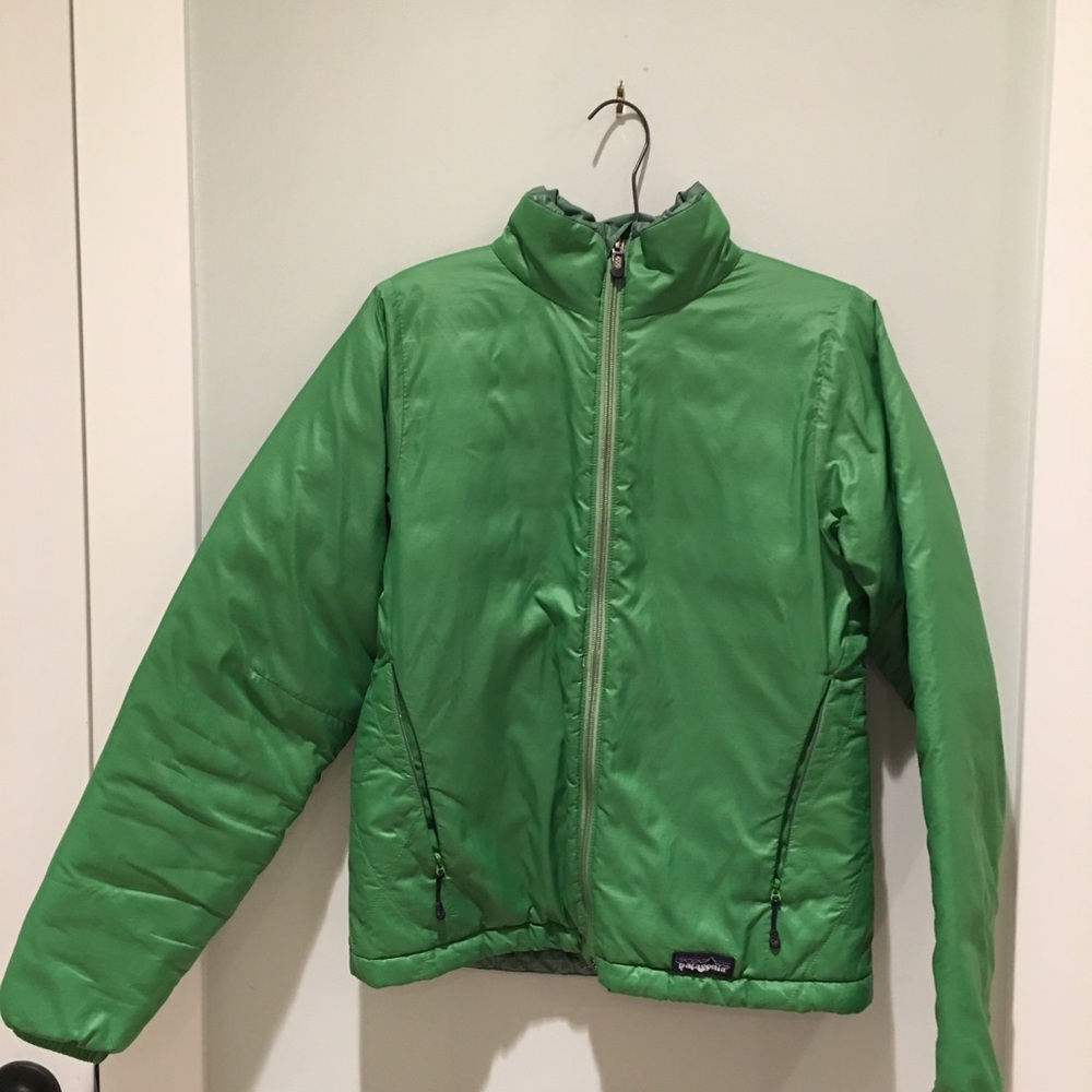 EUC Patagonia puffy jacket - green - S